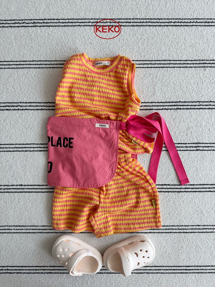 Keko - Korean Baby Fashion - #onlinebabyshop - K Best Apron - 11
