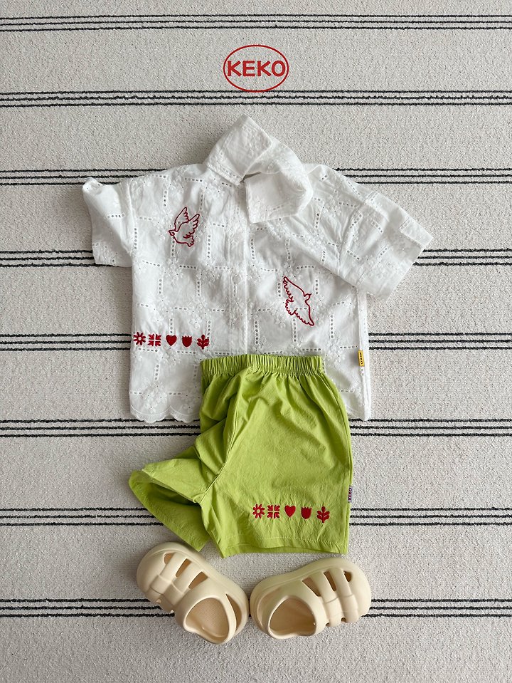 Keko - Korean Baby Fashion - #smilingbaby - K Bird Shirt - 10