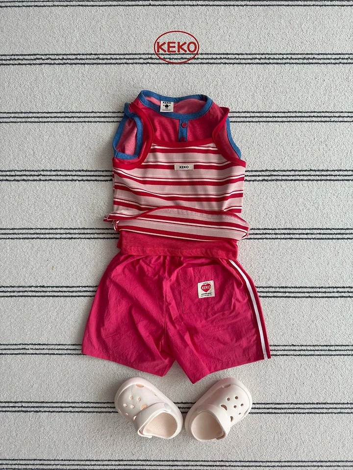 Keko - Korean Baby Fashion - #smilingbaby - K Tape Pants - 6