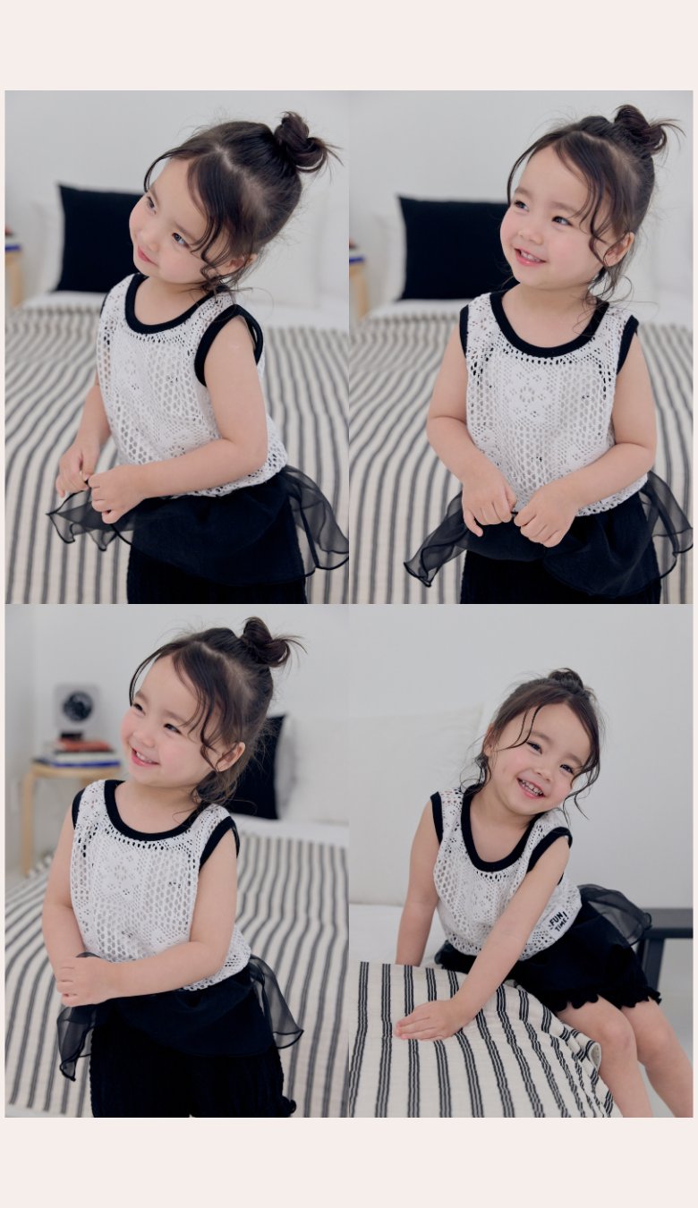 Kikimora - Korean Children Fashion - #Kfashion4kids - Lace Sleeveless Top - 10