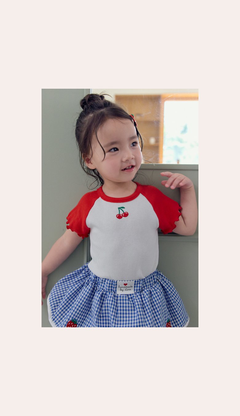 Kikimora - Korean Children Fashion - #Kfashion4kids - Fruit Raglan Tee - 9