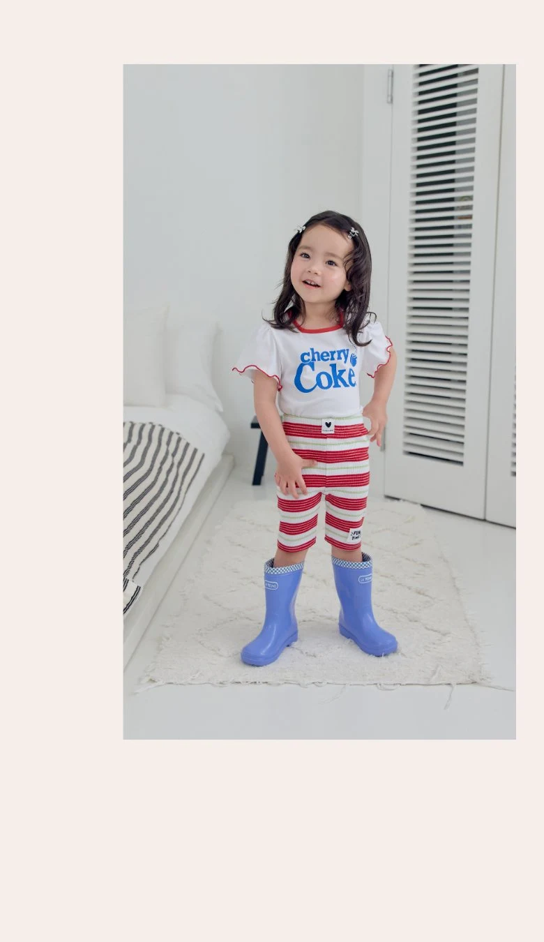 Kikimora - Korean Children Fashion - #Kfashion4kids - Pop Stripe Shorts - 9