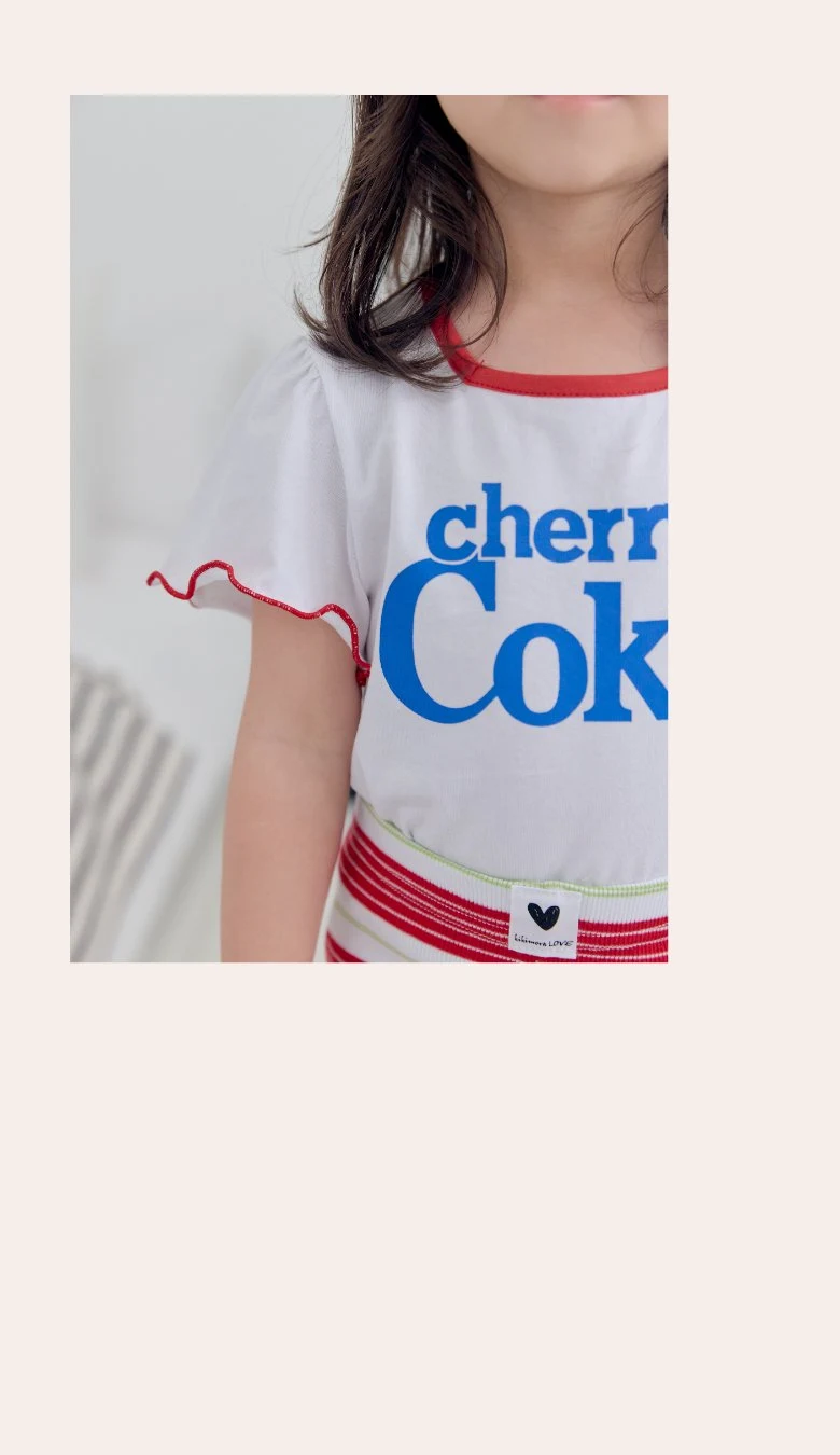 Kikimora - Korean Children Fashion - #Kfashion4kids - Cherry Coke Tee - 8