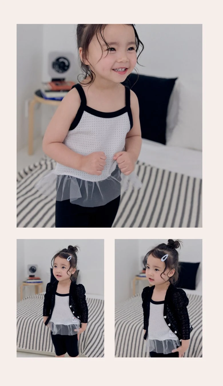 Kikimora - Korean Children Fashion - #childofig - Mongle Sleeveless Top - 6