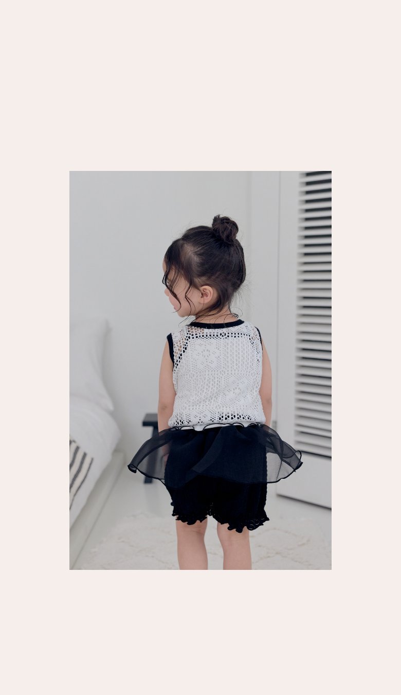 Kikimora - Korean Children Fashion - #childrensboutique - Cloud Organza Shorts - 11