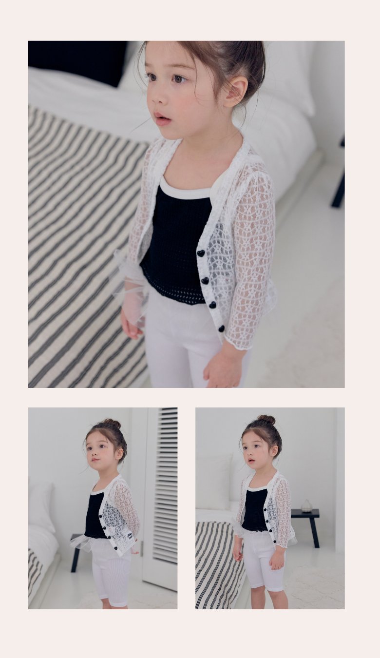 Kikimora - Korean Children Fashion - #childrensboutique - Lace Cardigan - 9