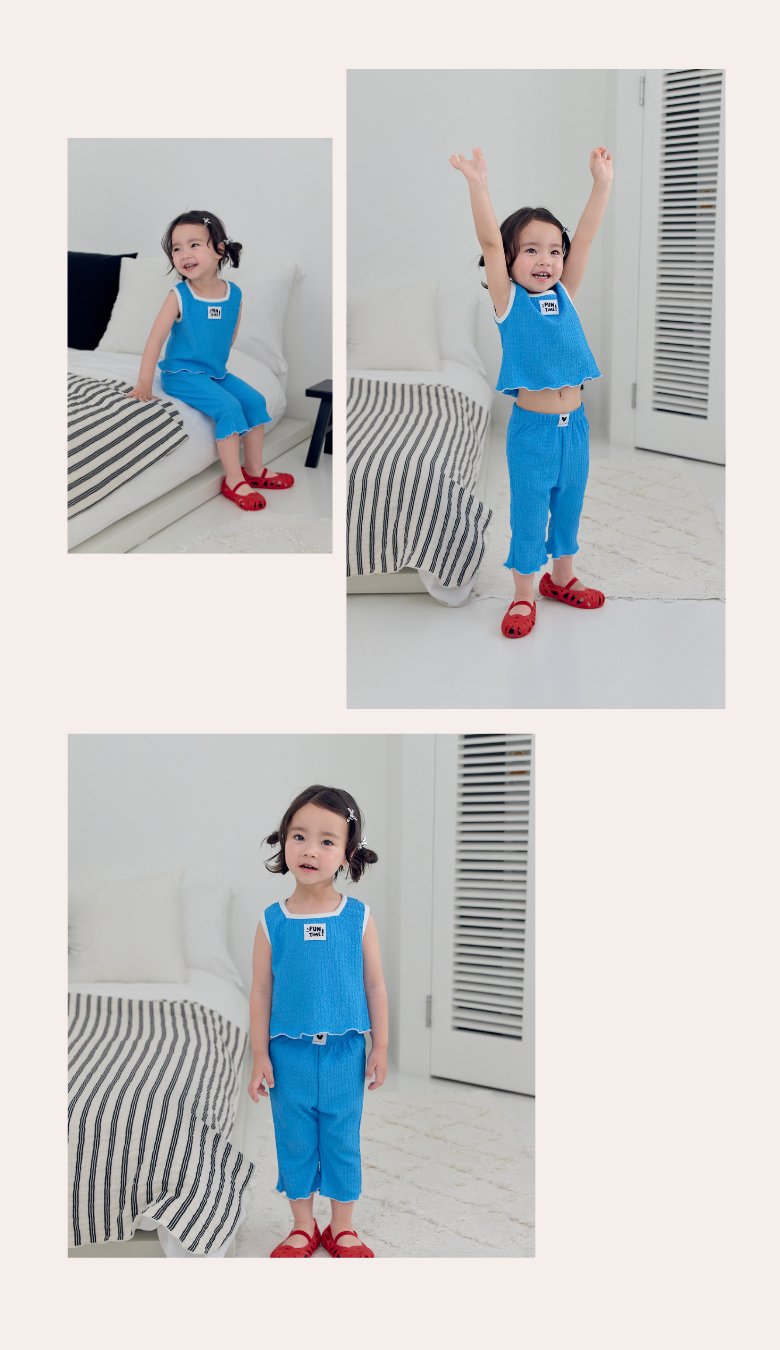 Kikimora - Korean Children Fashion - #childrensboutique - Embossed Bootcut Pants - 5