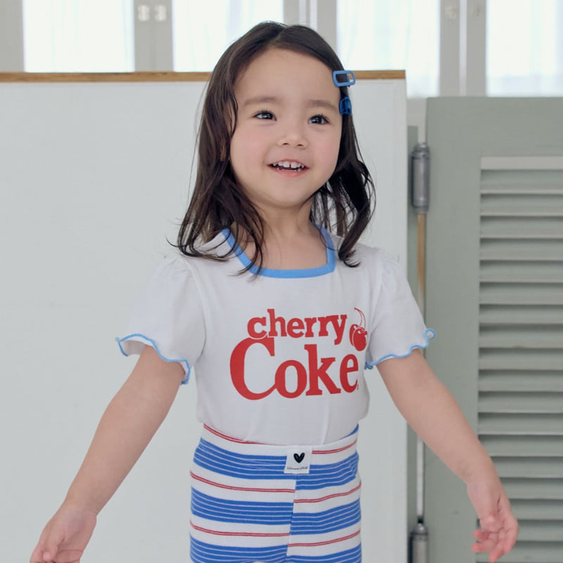 Kikimora - Korean Children Fashion - #designkidswear - Cherry Coke Tee - 2