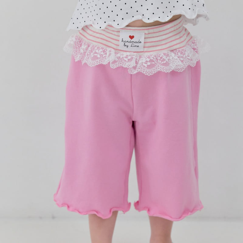 Kikimora - Korean Children Fashion - #fashionkids - Lace Toktok Pants - 2