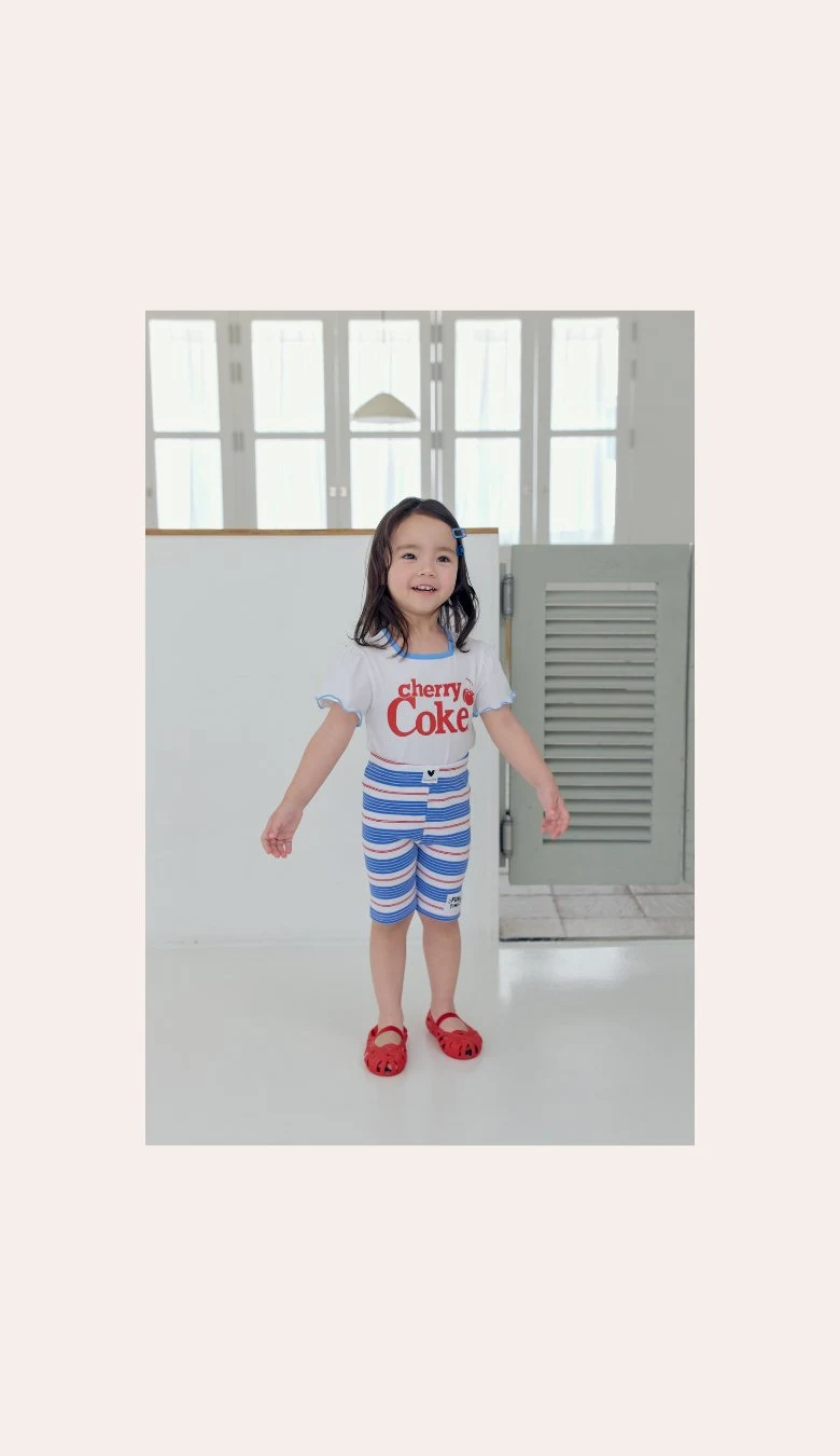 Kikimora - Korean Children Fashion - #fashionkids - Pop Stripe Shorts - 5