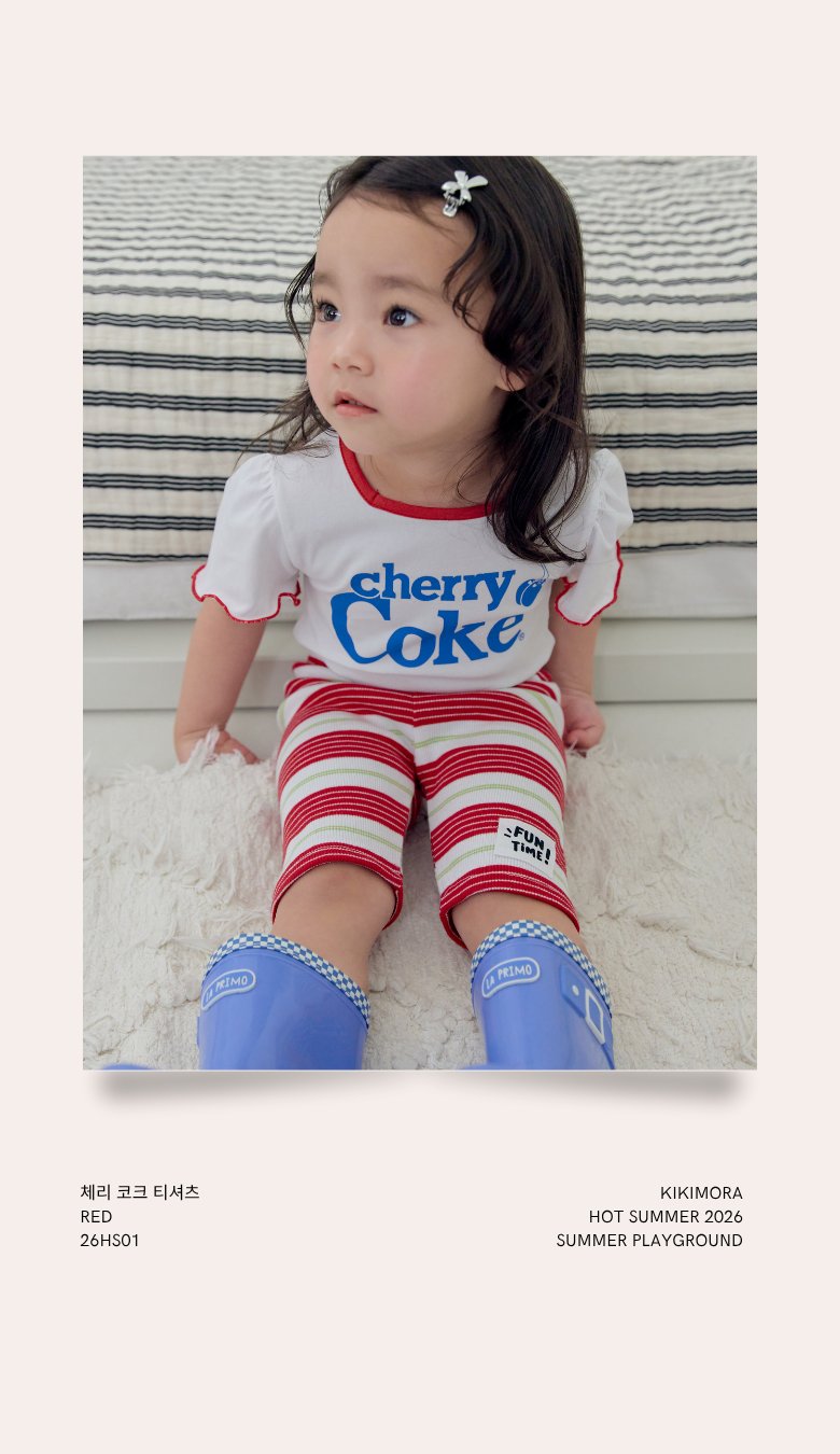 Kikimora - Korean Children Fashion - #discoveringself - Cherry Coke Tee - 4