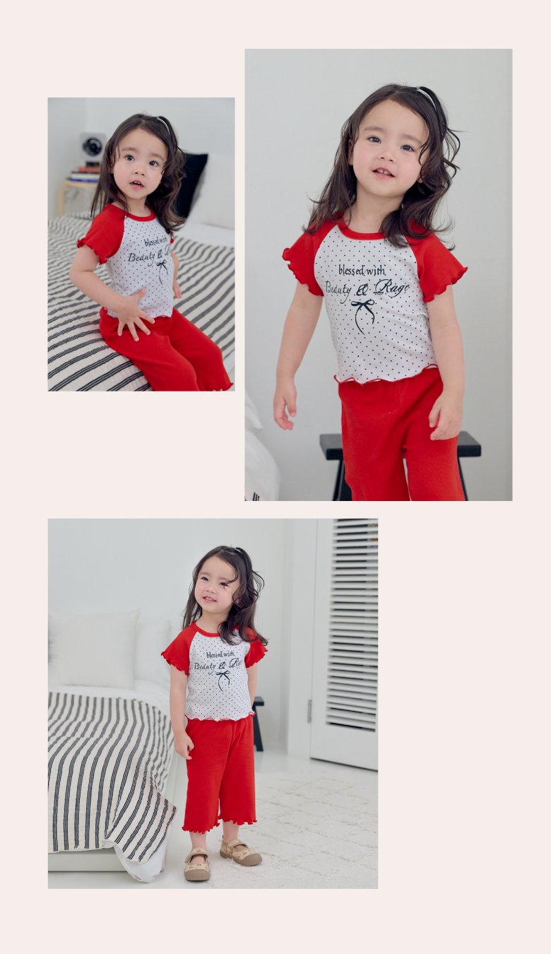 Kikimora - Korean Children Fashion - #littlefashionista - Beauty Dot Tee - 6