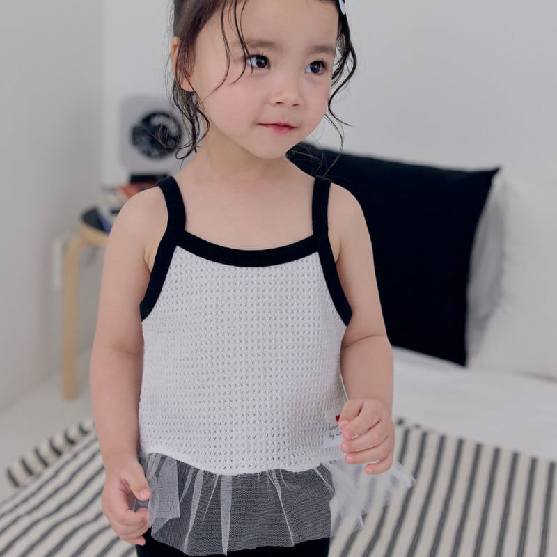 Kikimora - Korean Children Fashion - #littlefashionista - Mongle Sleeveless Top - 2