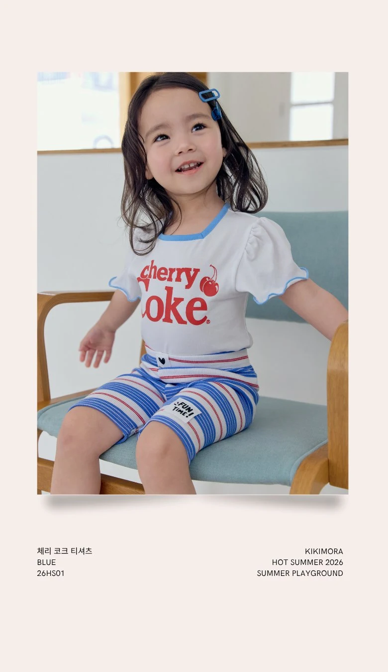 Kikimora - Korean Children Fashion - #littlefashionista - Cherry Coke Tee - 9