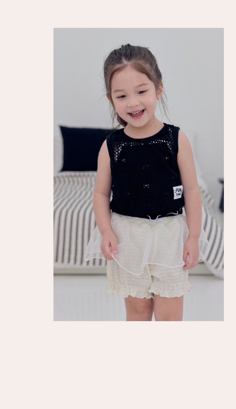Kikimora - Korean Children Fashion - #minifashionista - Cloud Organza Shorts - 7