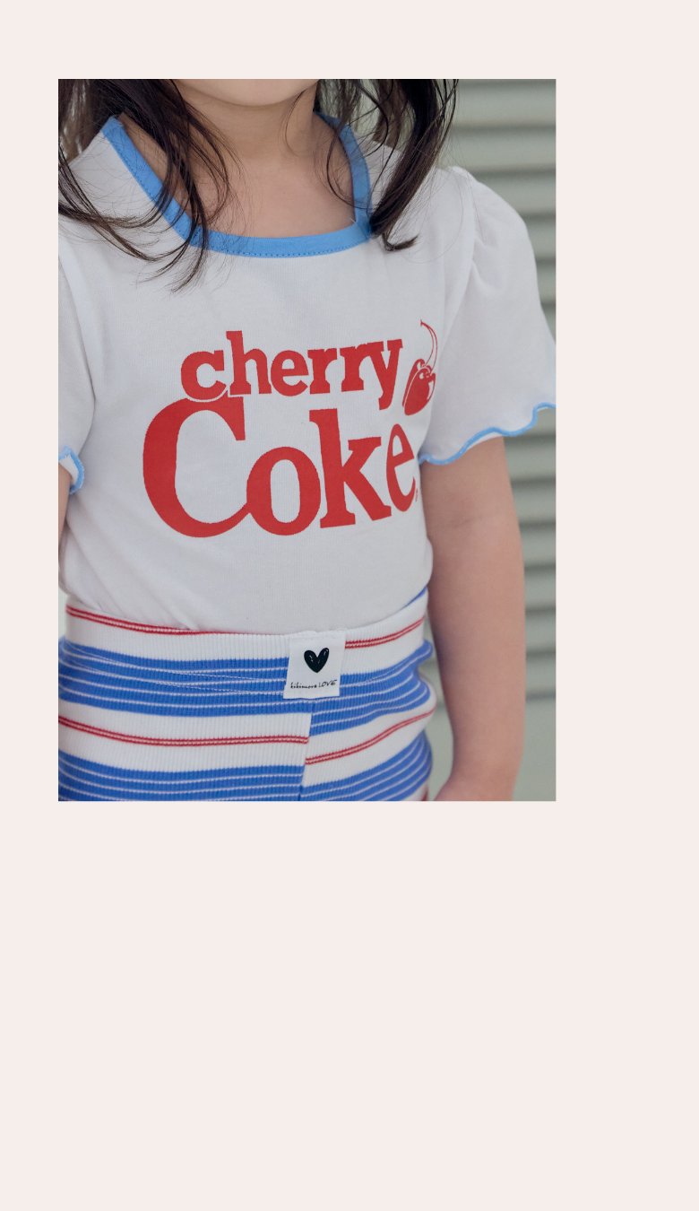 Kikimora - Korean Children Fashion - #minifashionista - Cherry Coke Tee - 11