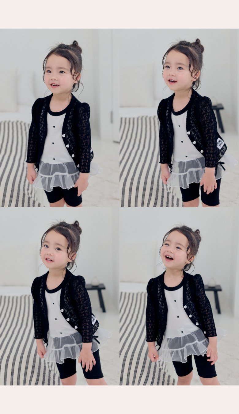 Kikimora - Korean Children Fashion - #prettylittlegirls - Lace Cardigan - 6
