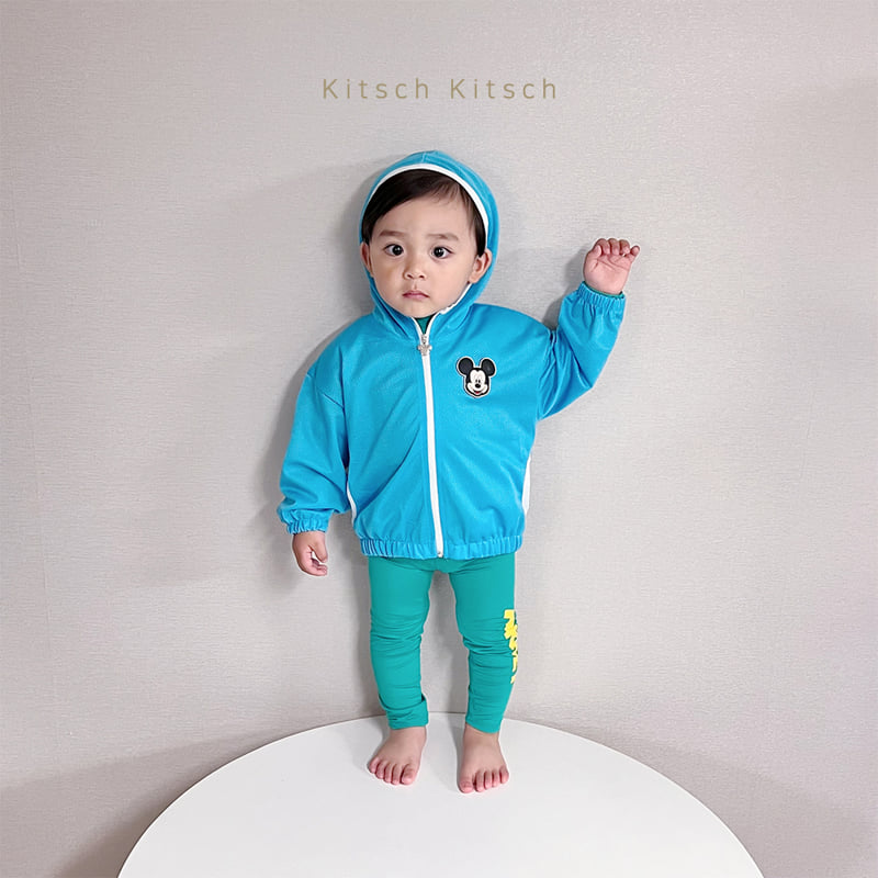 Kitsch Kitsch - Korean Baby Fashion - #babywear - You & Me Rash Guard Suit (With Hat) - 10