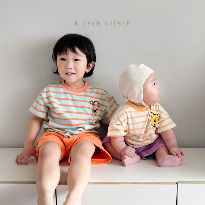 Kitsch Kitsch - Korean Children Fashion - #Kfashion4kids - D Wink Candy Stripe Summer Set-Up - 7