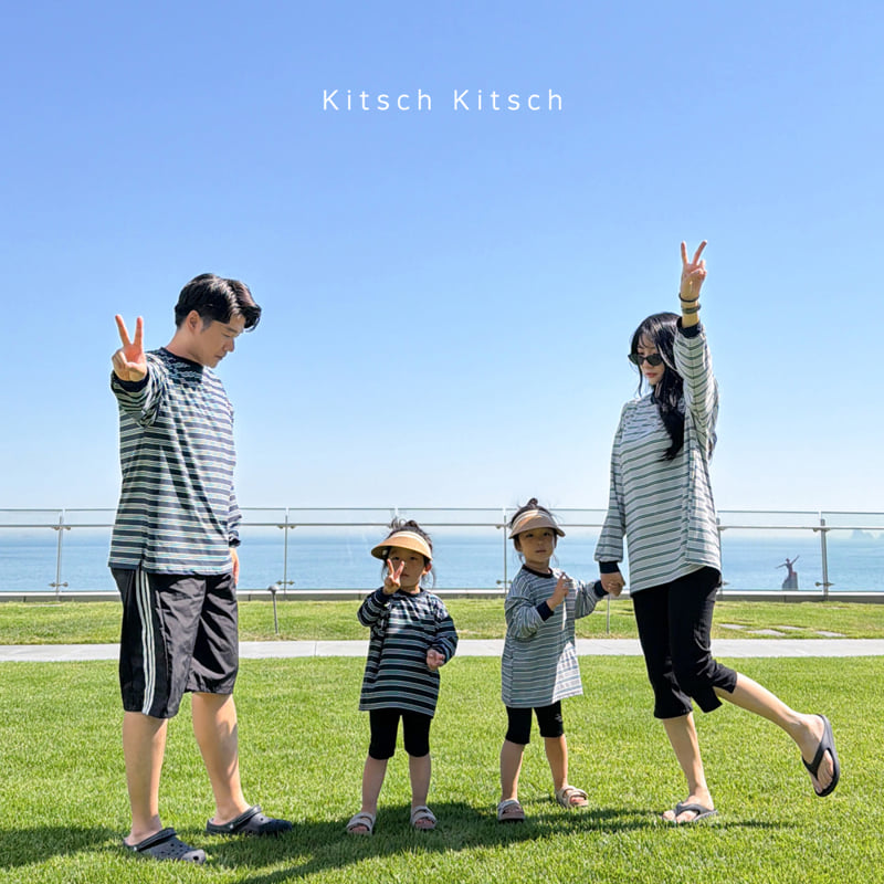 Kitsch Kitsch - Korean Children Fashion - #designkidswear - Marine Water Leggings - 12