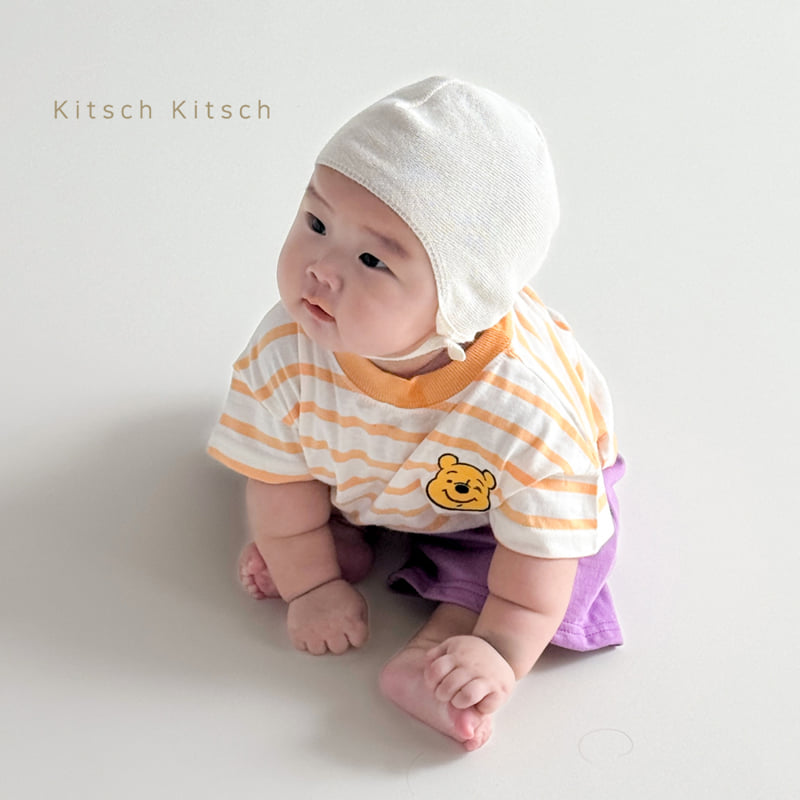 Kitsch Kitsch - Korean Children Fashion - #littlefashionista - D Wink Candy Stripe Summer Set-Up - 8