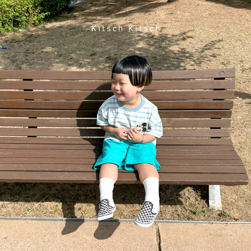 Kitsch Kitsch - Korean Children Fashion - #magicofchildhood - D Wink Candy Stripe Summer Set-Up - 9