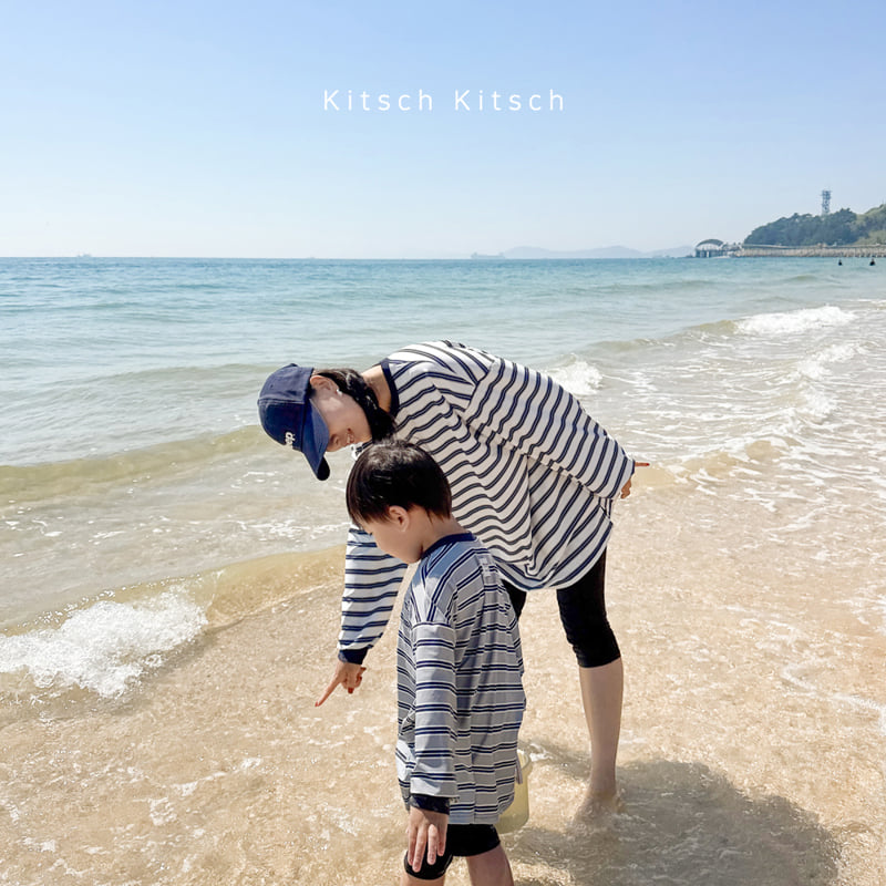 Kitsch Kitsch - Korean Children Fashion - #littlefashionista - Marine Water Leggings - 4