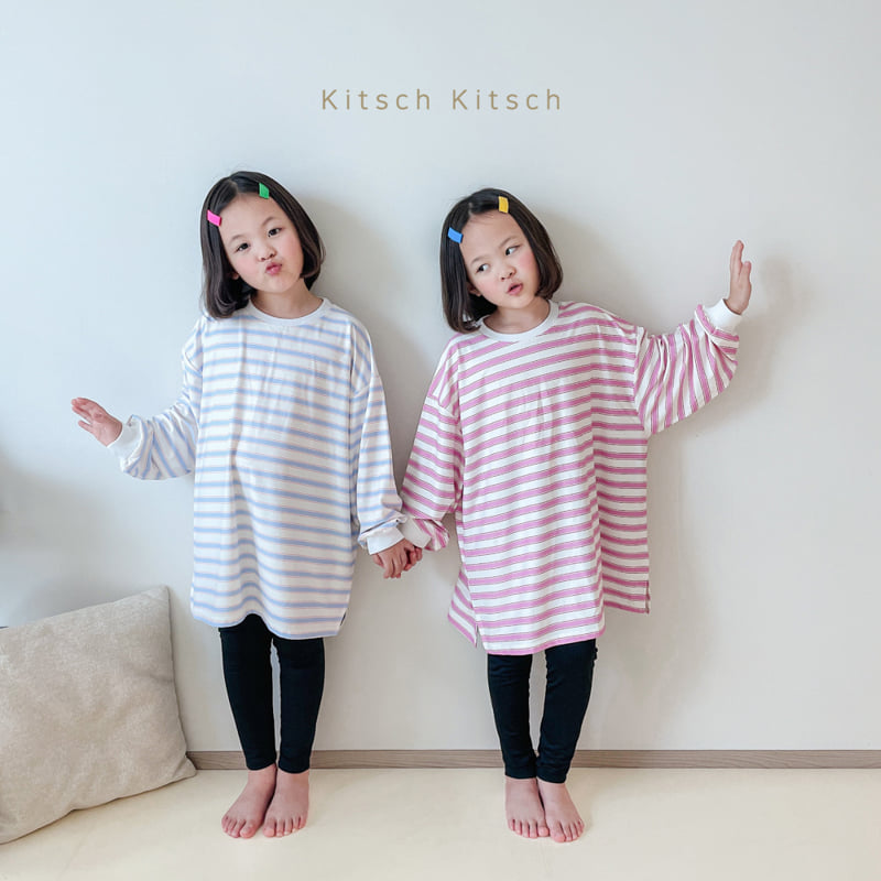 Kitsch Kitsch - Korean Children Fashion - #prettylittlegirls - Marine Water Leggings - 6