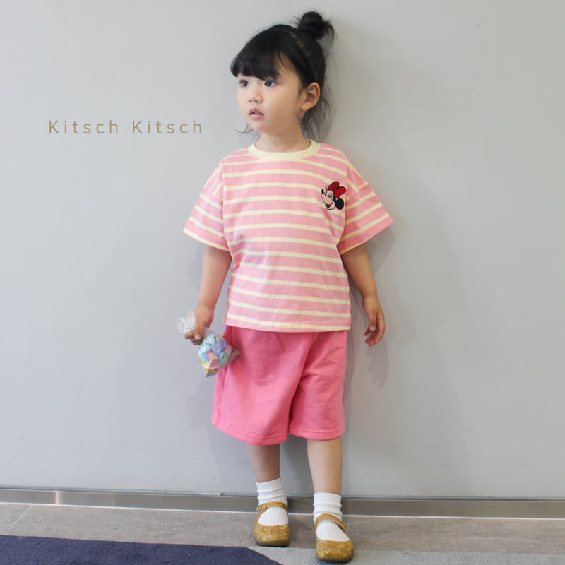 Kitsch Kitsch - Korean Children Fashion - #todddlerfashion - D Wink Candy Stripe Summer Set-Up - 12