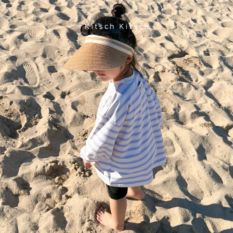 Kitsch Kitsch - Korean Children Fashion - #toddlerclothing - Marine Water Leggings - 8