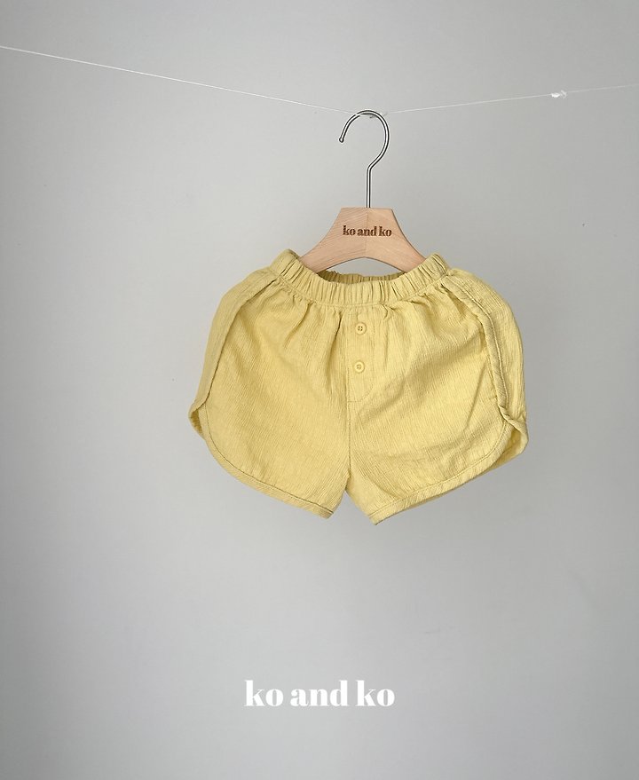 Ko And Ko - Korean Baby Fashion - #babyboutique - Button Rappa Pants