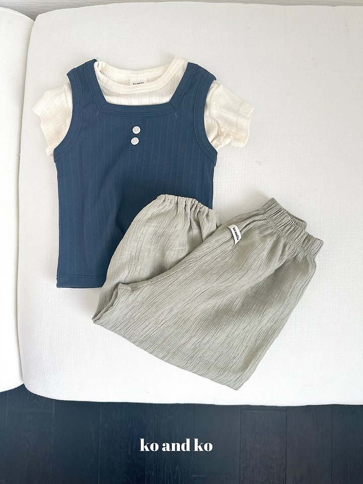 Ko And Ko - Korean Baby Fashion - #babyboutique - Pleated Bloomers - 6