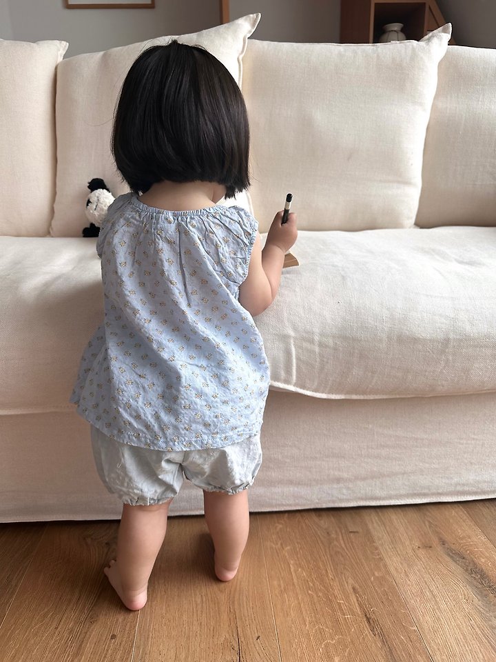 Ko And Ko - Korean Baby Fashion - #babyclothing - Jenny Sleeveless Blouse - 12