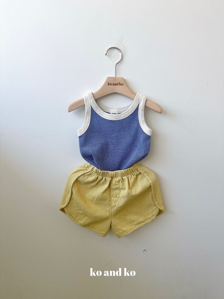 Ko And Ko - Korean Baby Fashion - #babyclothing - Button Rappa Pants - 3