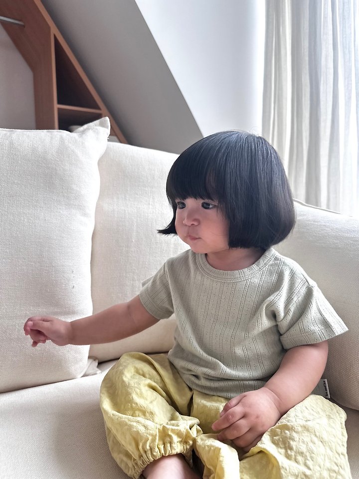 Ko And Ko - Korean Baby Fashion - #babyfashion - Eyelet Tee - 10