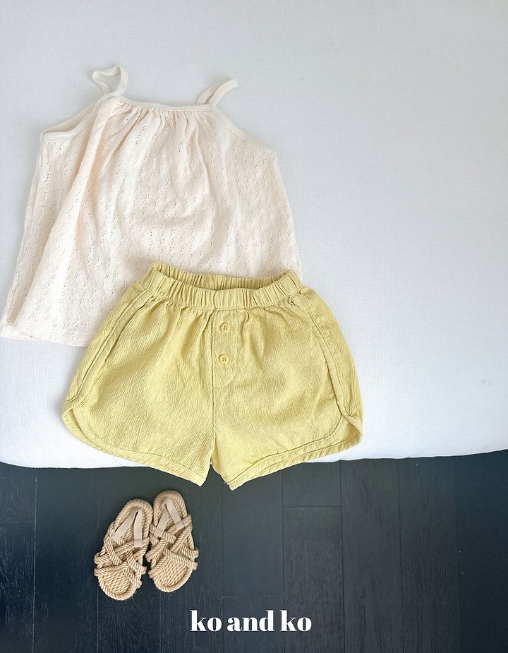 Ko And Ko - Korean Baby Fashion - #babyclothing - Button Rappa Pants - 4