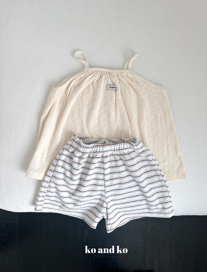Ko And Ko - Korean Baby Fashion - #babyfever - Fried Shirring Sleeveless Top - 10