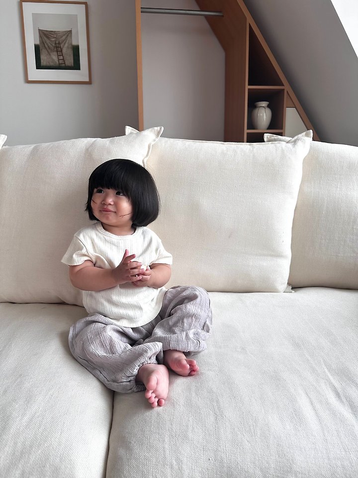 Ko And Ko - Korean Baby Fashion - #babygirlfashion - Eyelet Tee - 12
