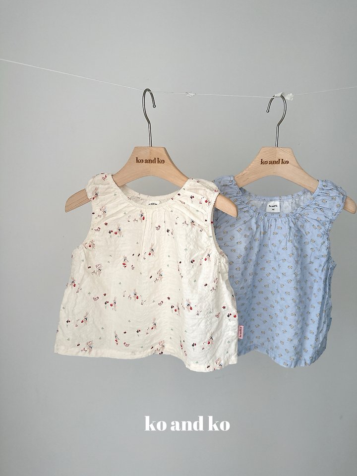 Ko And Ko - Korean Baby Fashion - #babylifestyle - Jenny Sleeveless Blouse