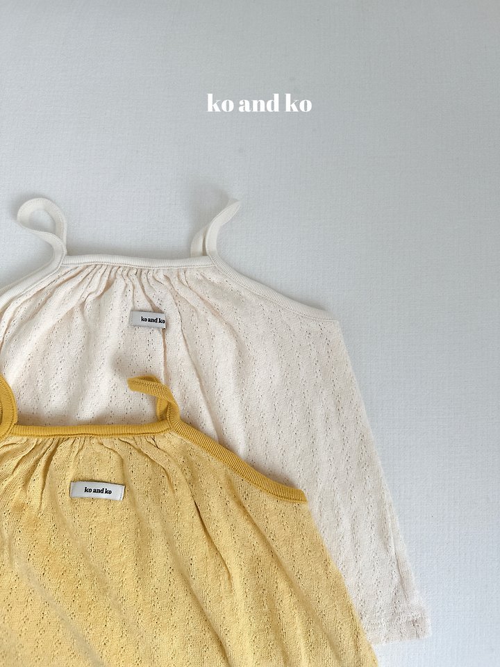 Ko And Ko - Korean Baby Fashion - #babylifestyle - Fried Shirring Sleeveless Top - 12