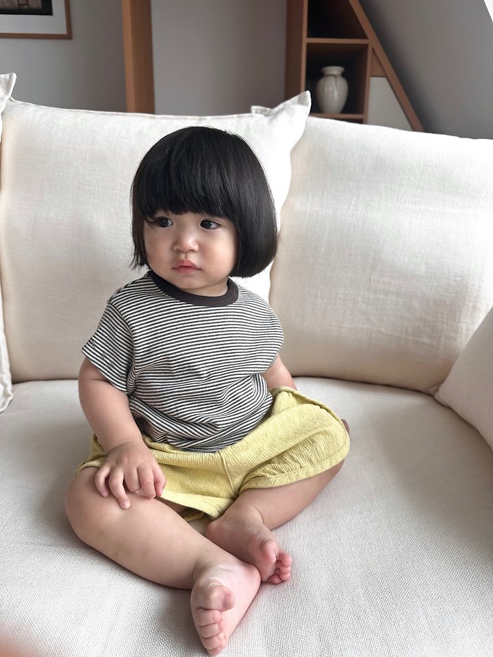 Ko And Ko - Korean Baby Fashion - #babylifestyle - Muse Striped Tee - 6