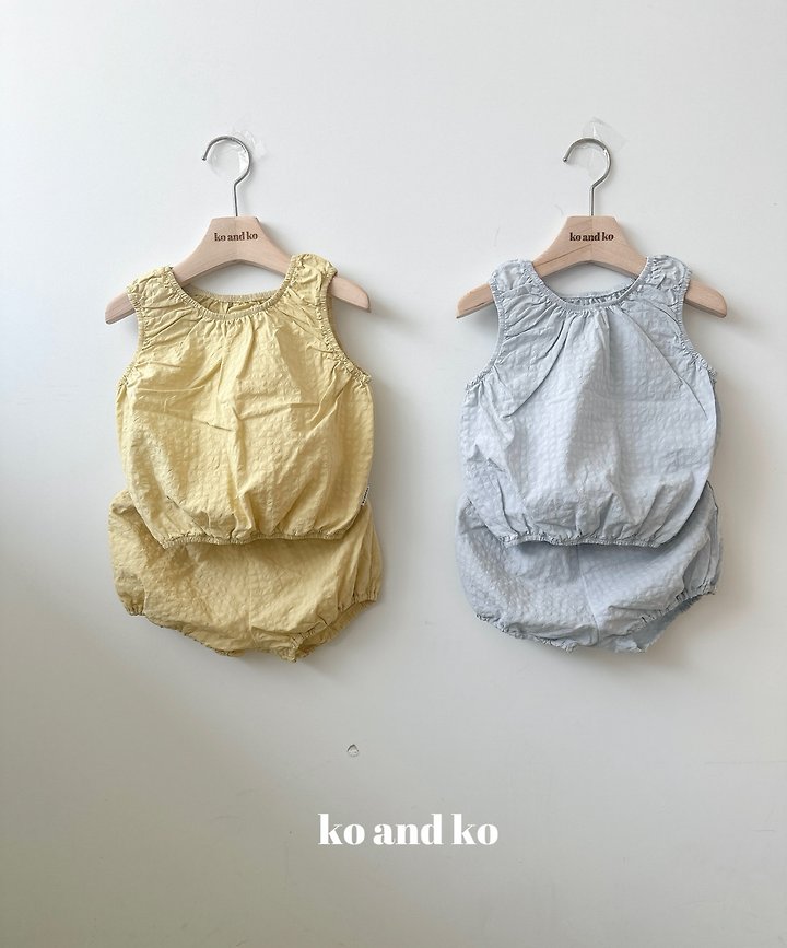 Ko And Ko - Korean Baby Fashion - #babyoninstagram - Bubble Banding Top
