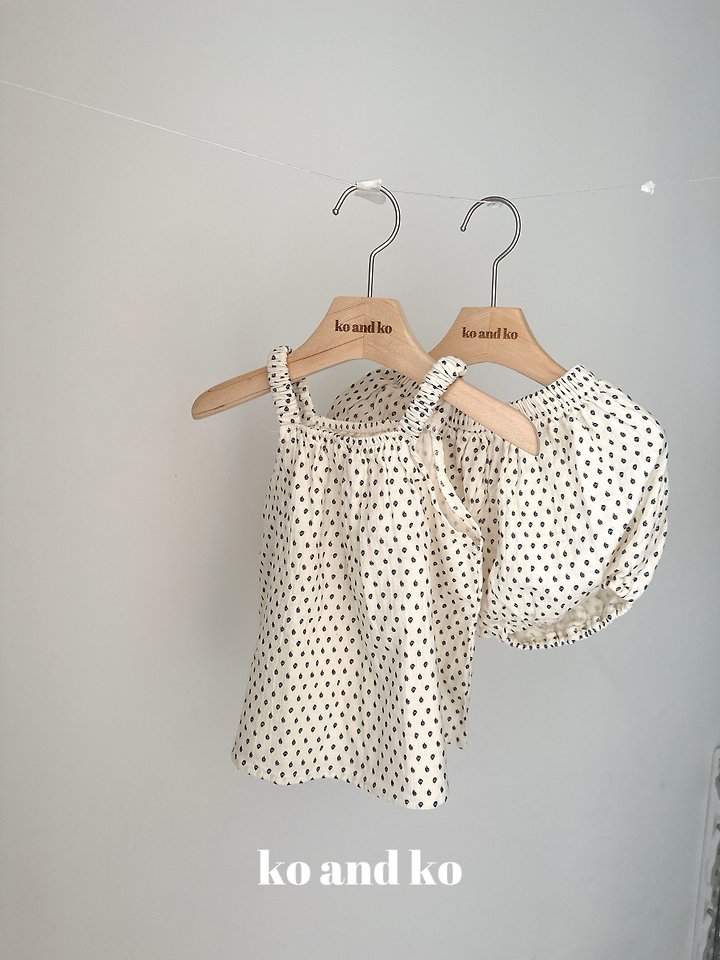 Ko And Ko - Korean Baby Fashion - #babyoutfit - Dot Short Bloomers - 6