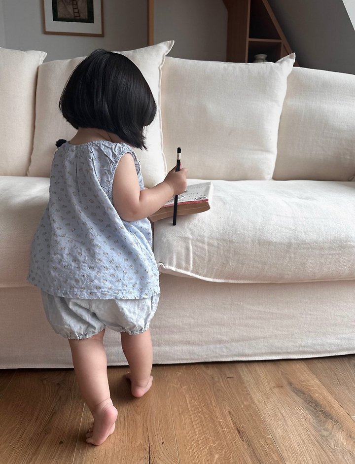 Ko And Ko - Korean Baby Fashion - #babyootd - Jenny Sleeveless Blouse - 4