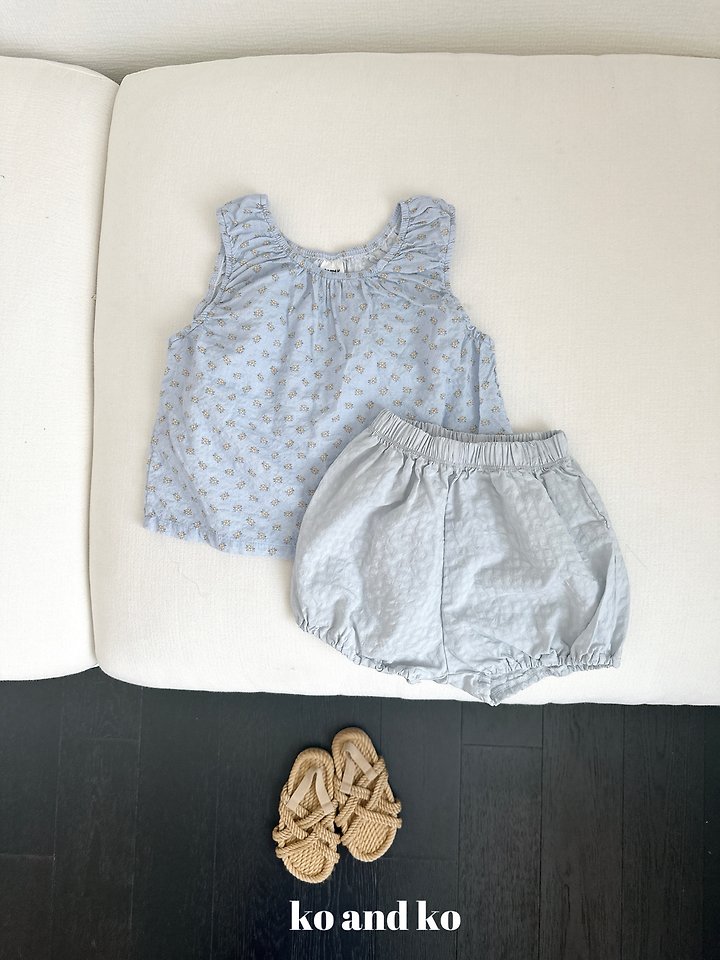 Ko And Ko - Korean Baby Fashion - #babyoutfit - Jenny Sleeveless Blouse - 5