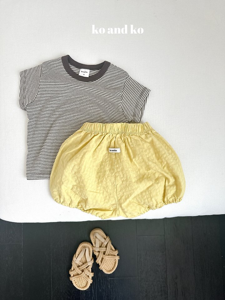 Ko And Ko - Korean Baby Fashion - #babyoutfit - Bubble Short Bloomers - 5