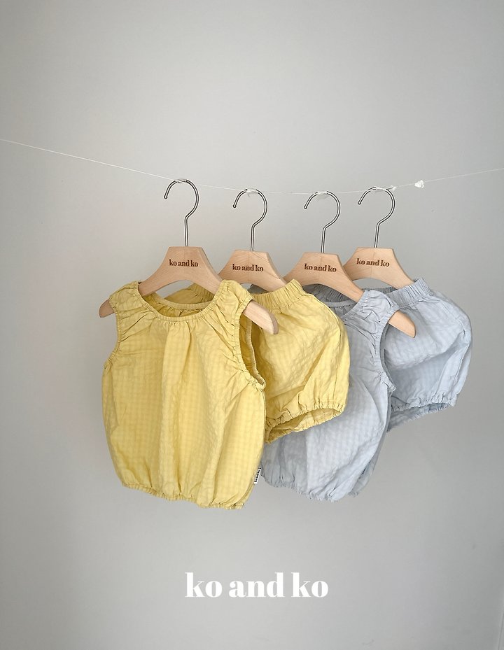 Ko And Ko - Korean Baby Fashion - #babyoutfit - Bubble Banding Top - 4