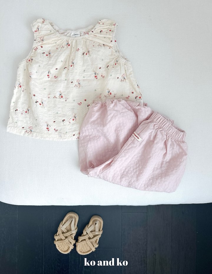 Ko And Ko - Korean Baby Fashion - #babywear - Jenny Sleeveless Blouse - 6