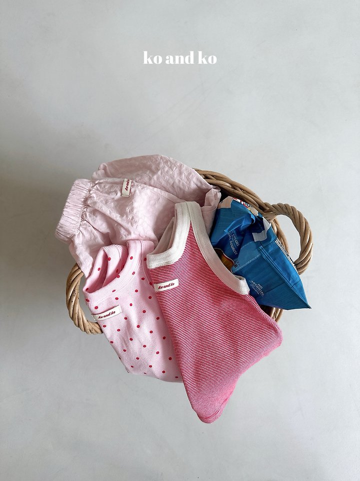 Ko And Ko - Korean Baby Fashion - #babywear - Color Pop Sleeveless Top - 10