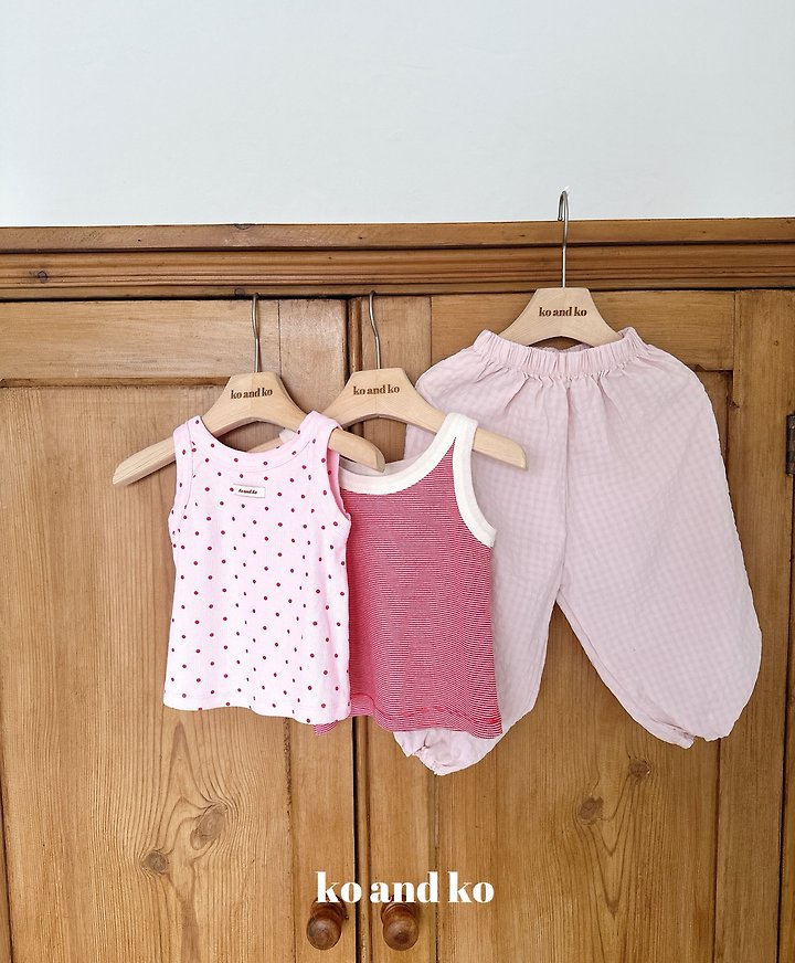 Ko And Ko - Korean Baby Fashion - #babywear - Circle Sleeveless Top - 9